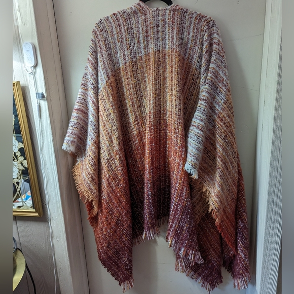 Fall Knitted Shawl - Picture 2 of 4